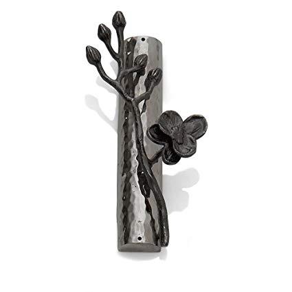 Orchid-Mezuzah, Black, Michael Aram