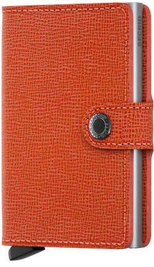 Crisple Leather Mini Wallet/Cardprotector by Secrid
