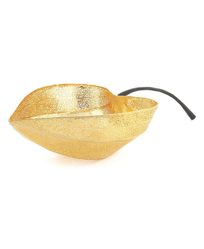 Gooseberry, Pierced-Bowl, Gold, Large, Michael-Aram