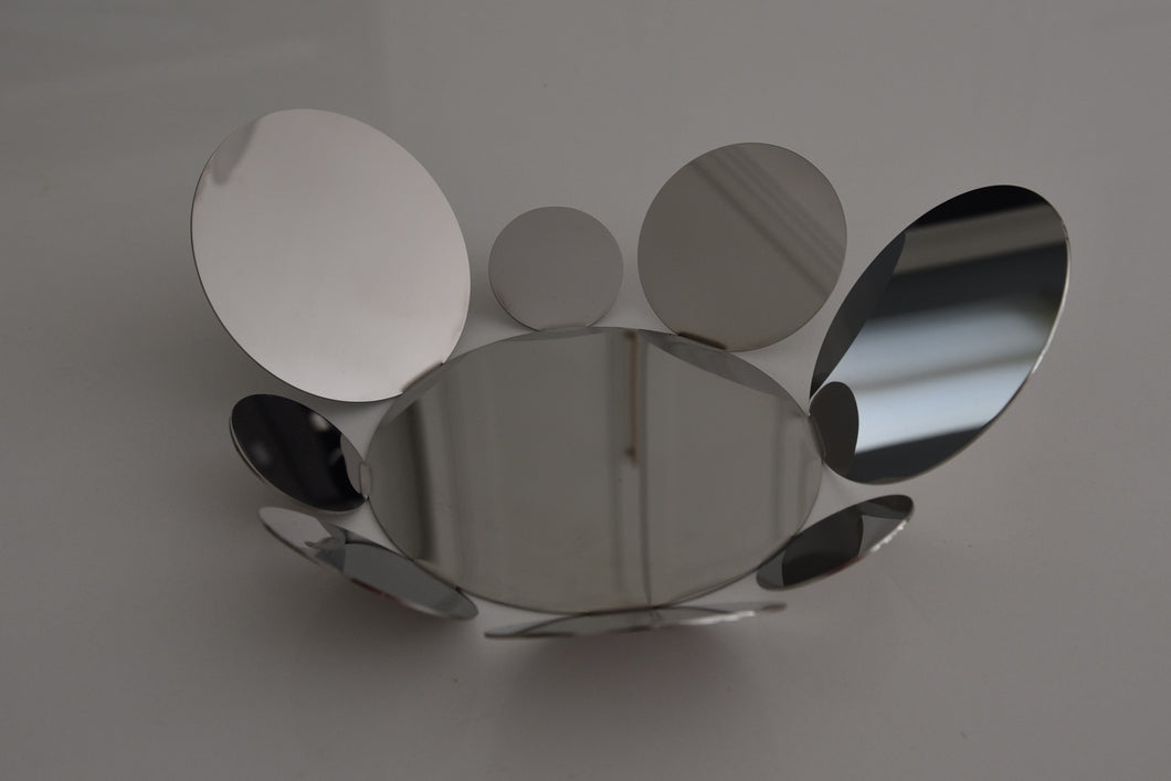 Round-Plated-Basket, Stainless-Steel
