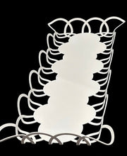 Laced-Laser-Cut, Tray, White