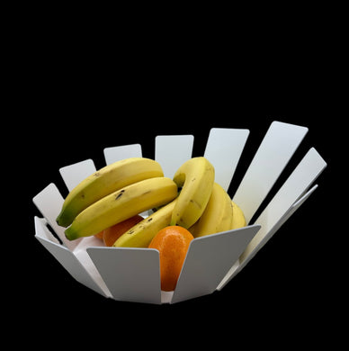 Modern-Fruit-Basket, White 