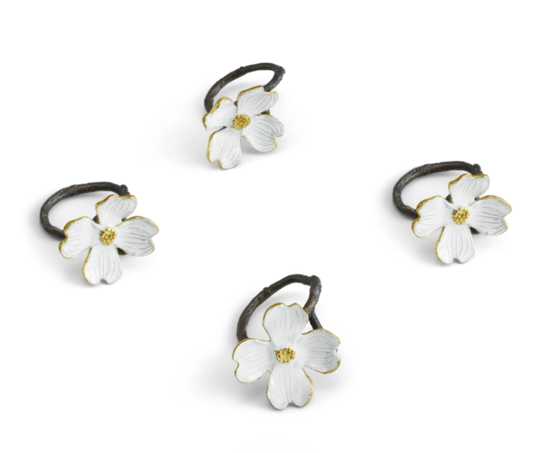 Napkin-Ring, Dogwood, Michael-Aram