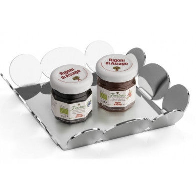Sqaure-Candy-Dish, Stainless-Steel