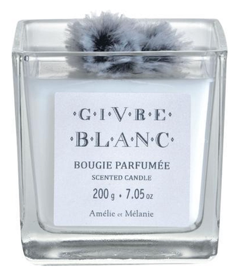 Scented-Candle, Givre-Blanc, Amelie-et-Melanie