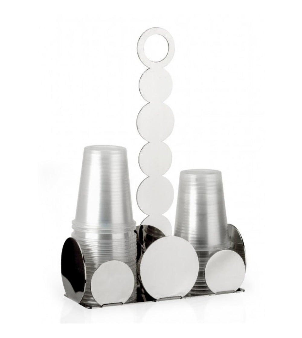 Disposable-Cup-Holder, Stainless-Steel