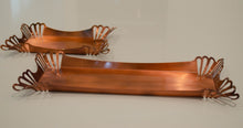 Petal-Pattern, Serving-Tray, Copper