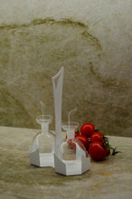 Oil-Vinegar-Set, White