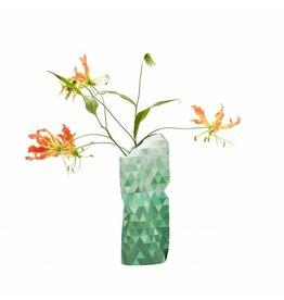 Paper Bottle Cover Green Gradient Designer Pepe Heykoop 