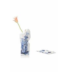 Paper Bottle/Vase Cover by Pepe Heykoop